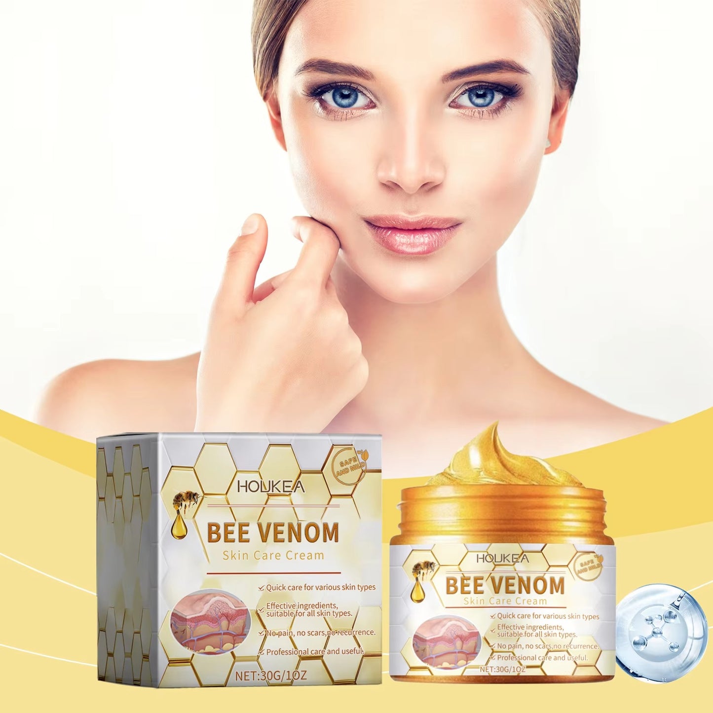 HOUKEA - Bee Venom Skin Care Cream