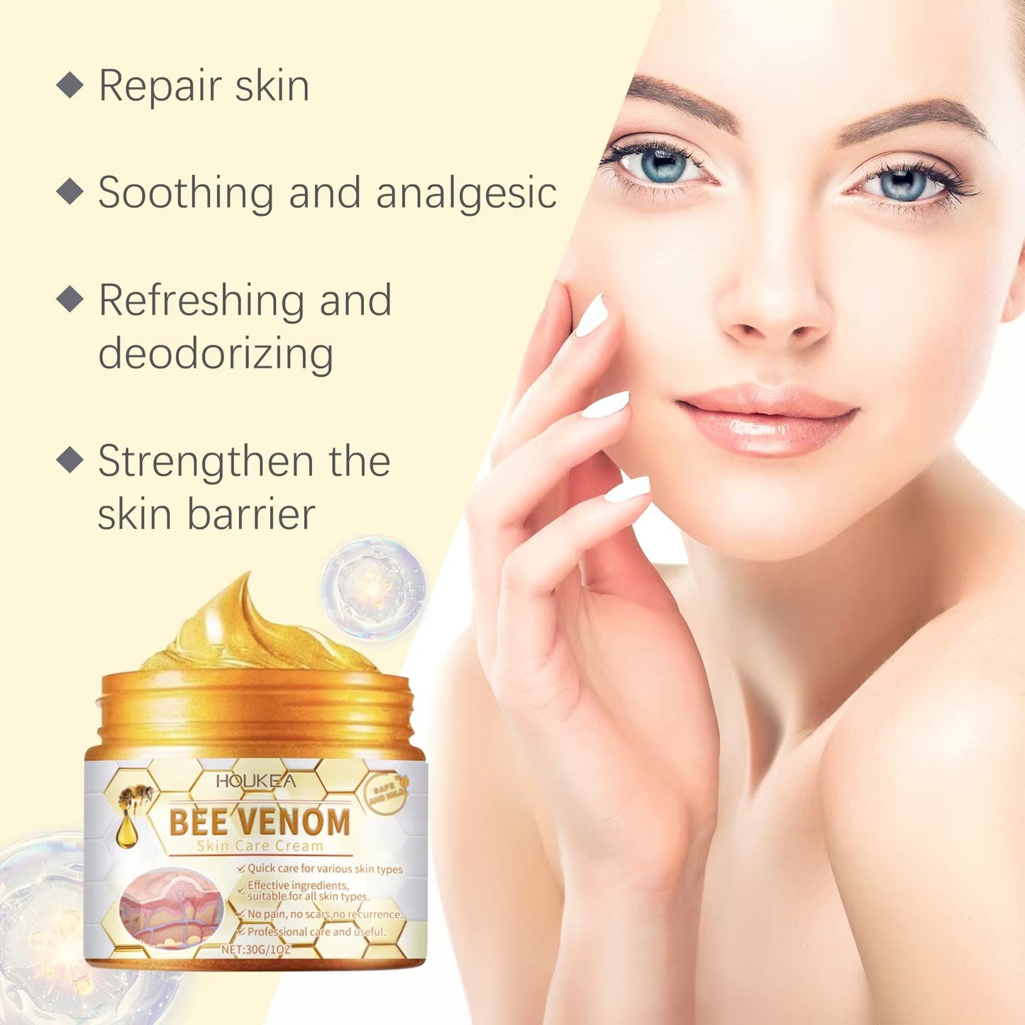 HOUKEA - Bee Venom Skin Care Cream