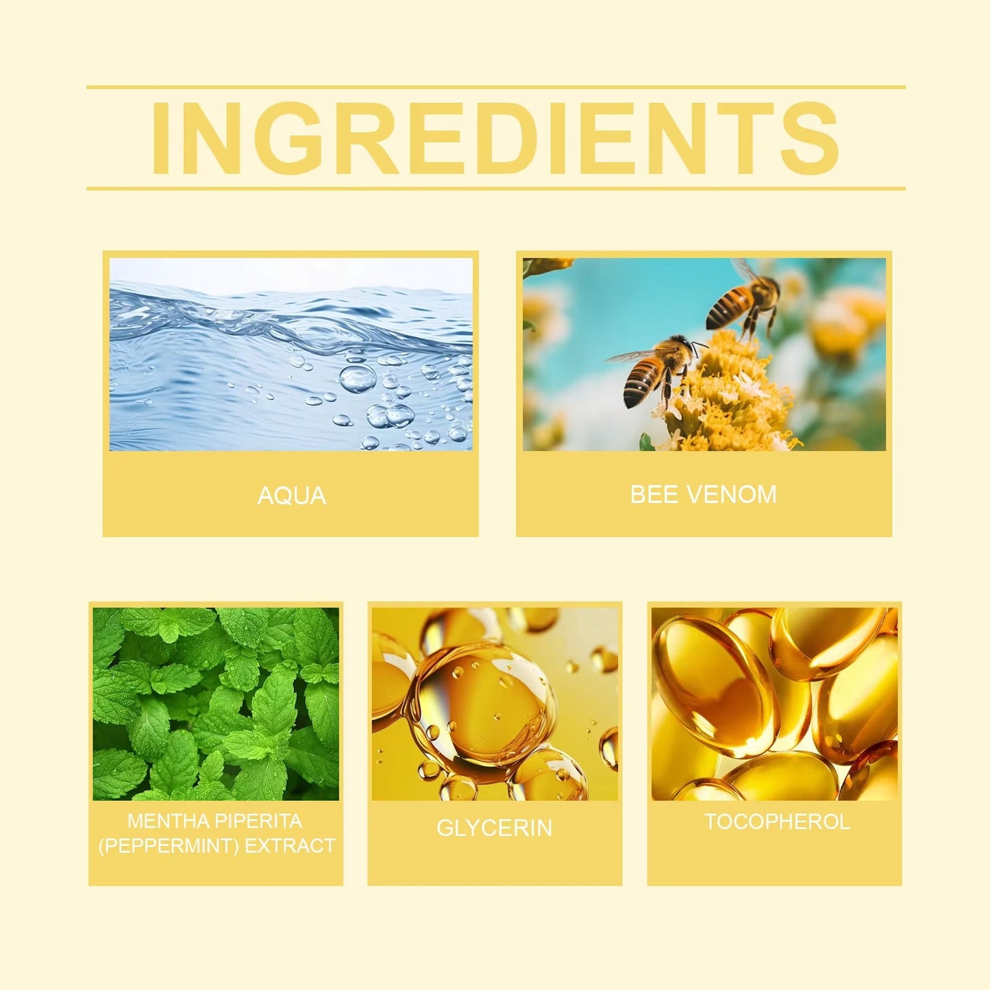 HOUKEA - Bee Venom Skin Care Cream